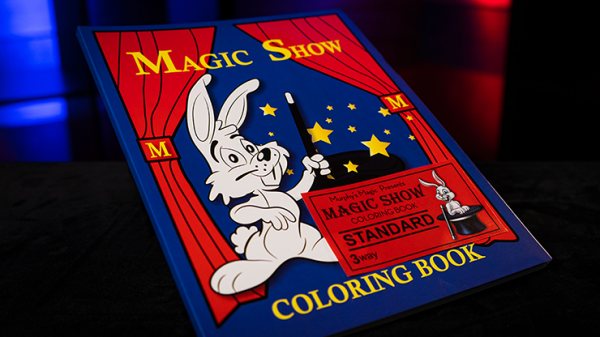 MAGIC SHOW Coloring Book - Malbuch - (3 way) by Murphy's Magic