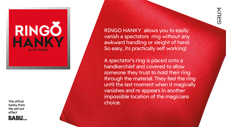 Ringo Hanky by GRUM®