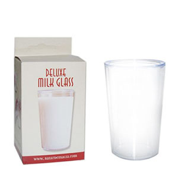 Deluxe Milk Glass