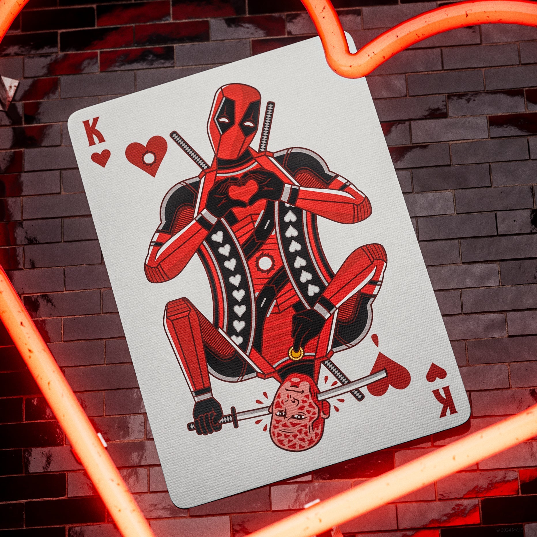 Deadpool Playing Cards by Theory11