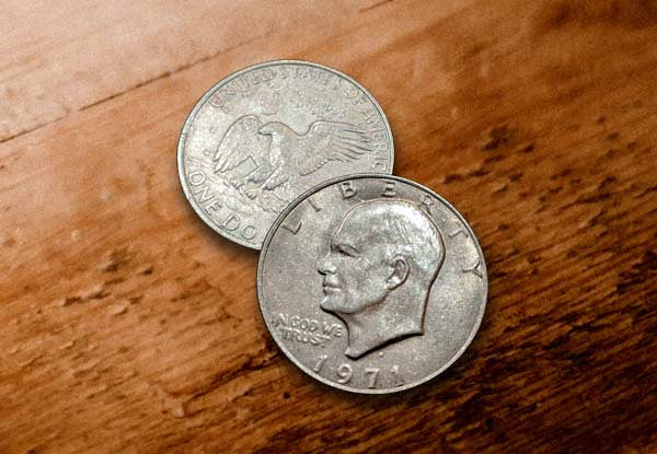 US Eisenhower 1 Dollar Münze (1 Stück)