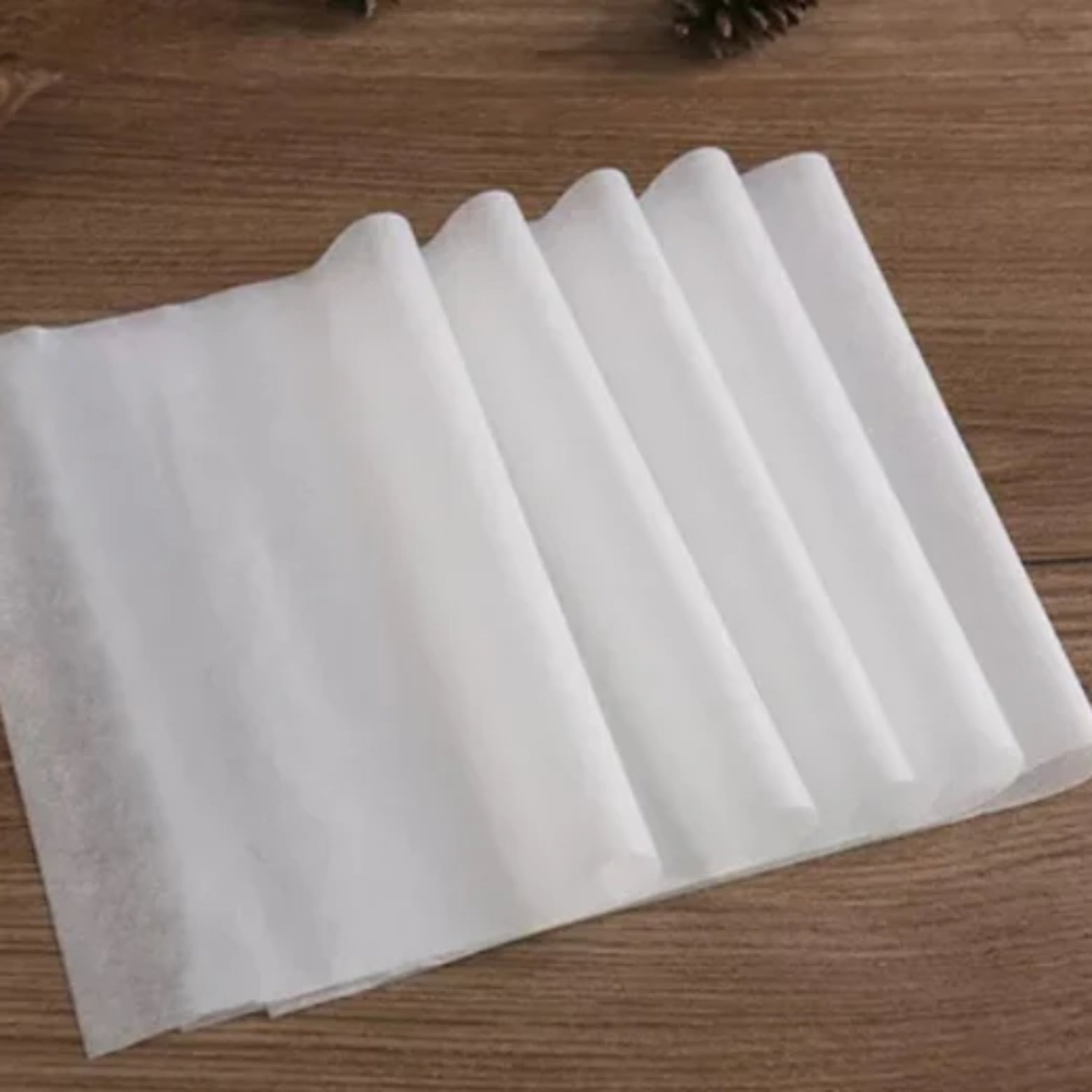Pyropapier, Weiß, 20x25cm (5 Blatt) - Panda Magic