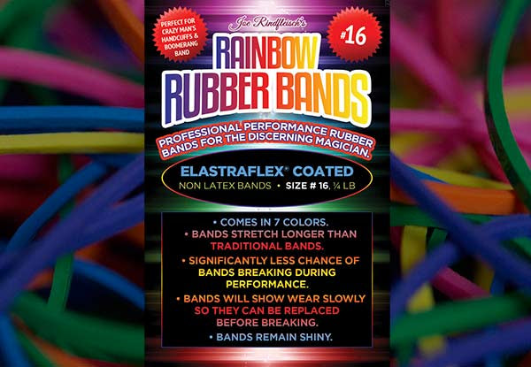 Joe Rindfleisch's Rainbow Rubber Bands (Rainbow Pack) by Joe Rindfleisch