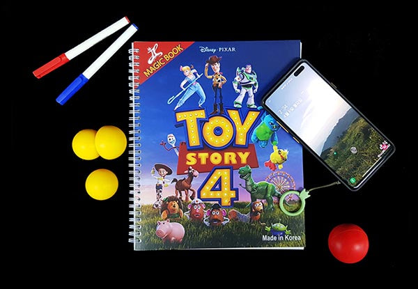 Magic Coloring Book (Toy Story 4) by JL Magic
