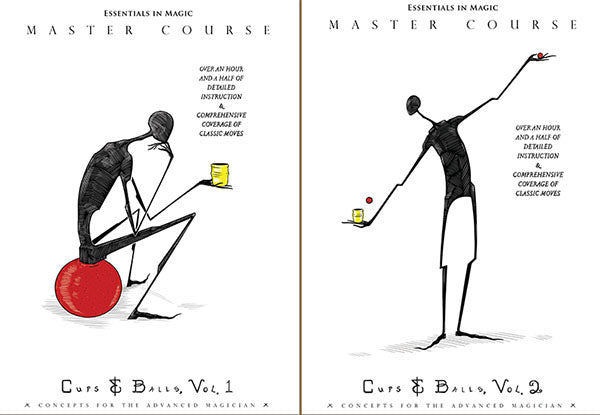 Master Course Cups and Balls Vol. 1+2 by Daryl (Video Download)