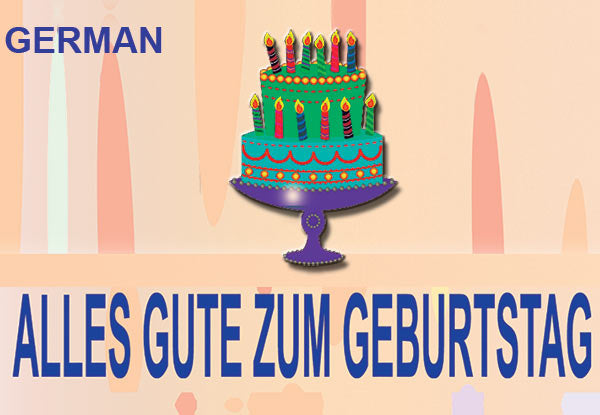 Happy Birthday Torn And Restored - 25 PK. (Deutsche Version)