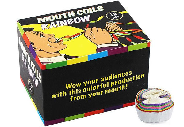 Mouth Coils Rainbow by Vincenzo Di Fatta (12 Stück)