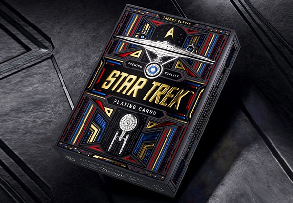 Star Trek Dark Edition (Black) Playing Cards by theory11