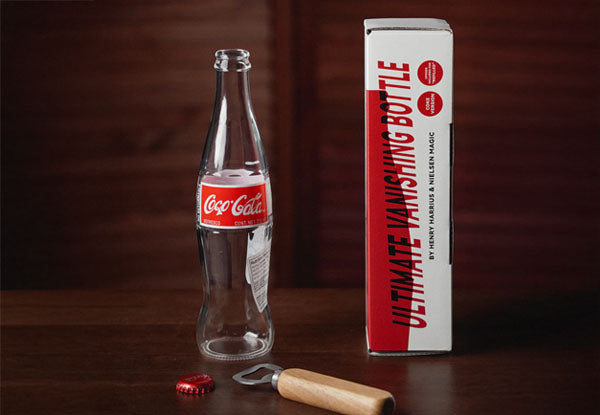 Ultimate Vanishing Bottle (Coke) by Henry Harrius & Nielsen Magic